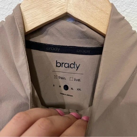 BRADYZero Weight Training Half Zip Pullover Size: L
